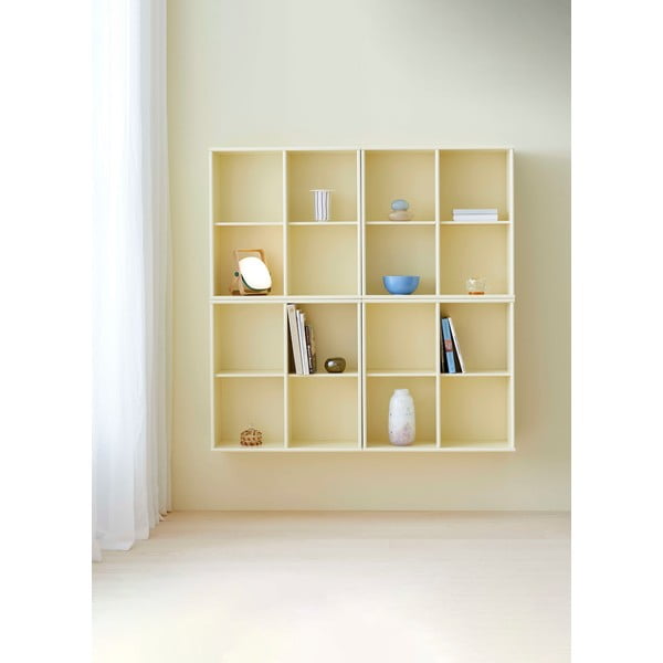 Helekollane rippuv raamaturiiul 70x70 cm Mistral - Hammel Furniture-image-1