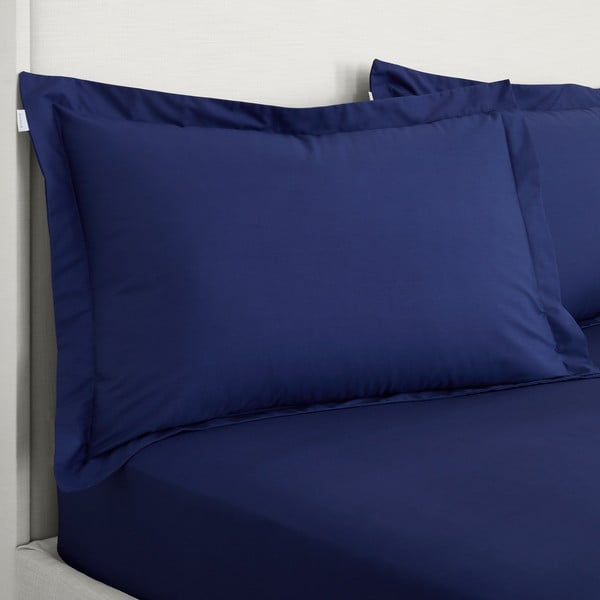 Perkal-puuvillased padjapüürid 2tk komplektis 50x75 cm Cotton Percale - Bianca-image-2