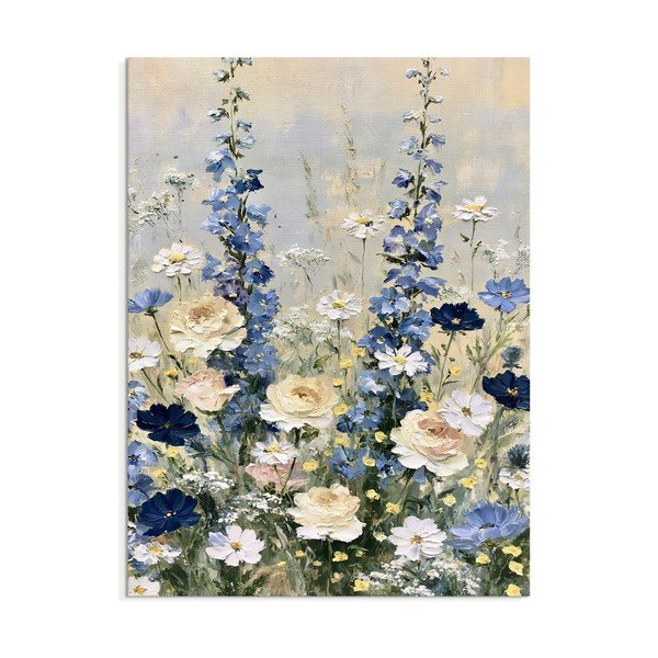 Trükitud pilt lõuendile 60x80 cm Blue Meadow - Styler