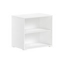 Valge laste raamaturiiul 68x62x43 cm Sam - Vipack