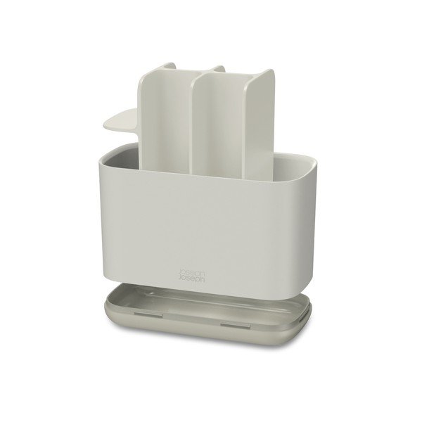 Beež plastikust hambaharjatops EasyStore - Joseph Joseph-image-4