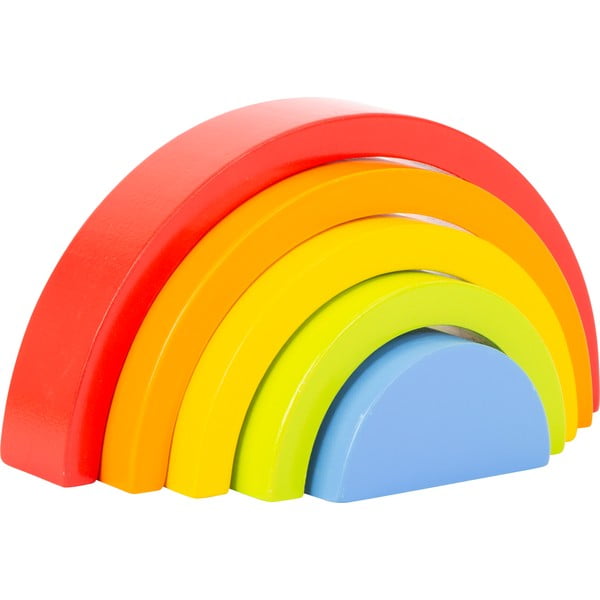 Laste puidust kokkupandav mäng Rainbow - Legler-image-4