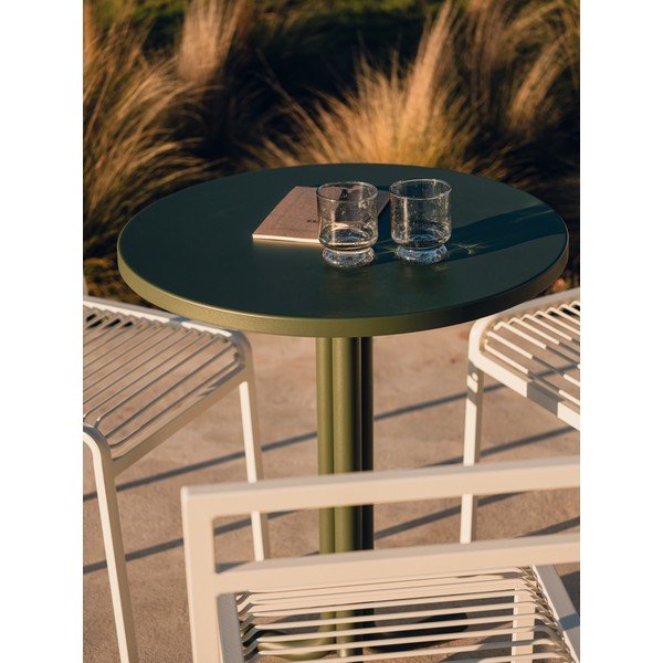 Metallist ümmargune aiasöögilaud ø 59 cm Nokk - noo.ma-image-3