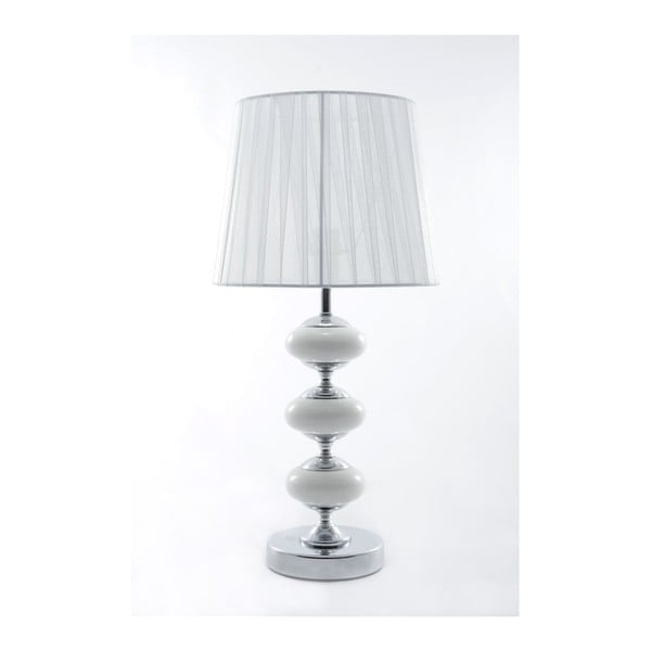 Stolní lampa Ball White, 45 cm