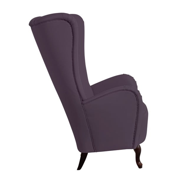 Fialové křeslo ušák Max Winzer Agnetha-image-1