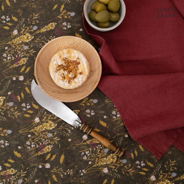 Linased salvrätikud 2tk komplektis 40x40 cm Marsala - Linen Tales-image-1