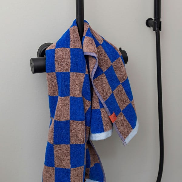 Sinakaspruun orgaanilisest puuvillast vannirätik 70x133 cm Retro - Mette Ditmer Denmark-image-1