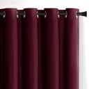 Veinipunane sametist dimout-kardin 140 × 270 cm Eyelets – Restilo