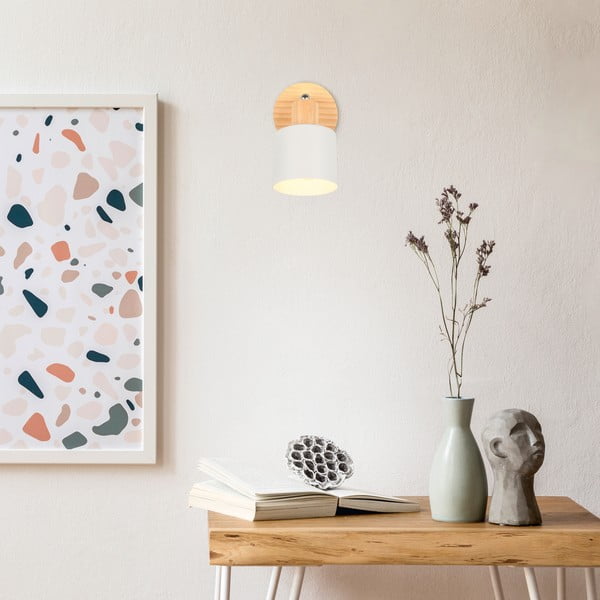 Valge kohtvalgusti ø 9 cm Shanti - Trio-image-3