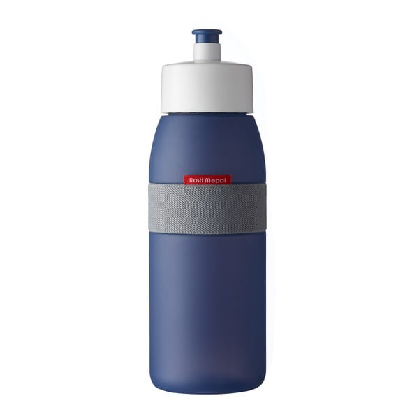 Tmavě modrá lahev na vodu Rosti Mepal Ellipse Sports, 500 ml
