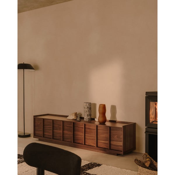 Pruun TV-alus 200x47x40 cm Onix - Kave Home-image-1