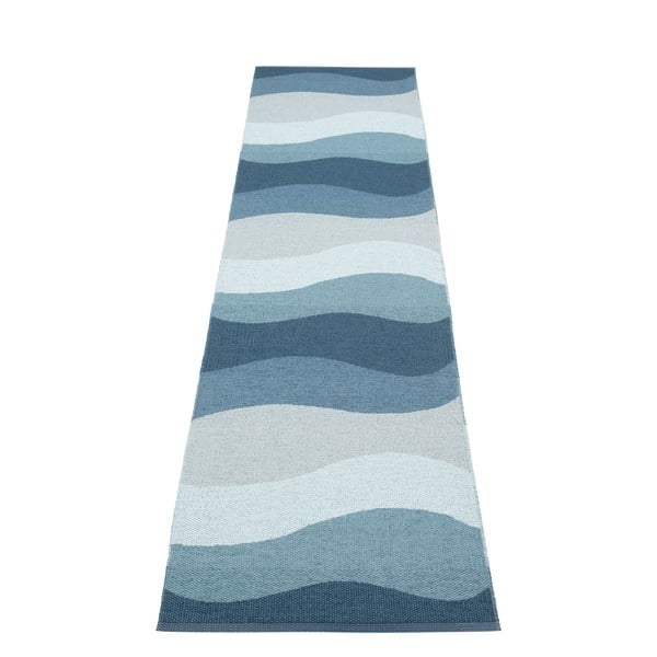 Sinine sise/välisvaip 70x300 cm Urvi Water – Pappelina