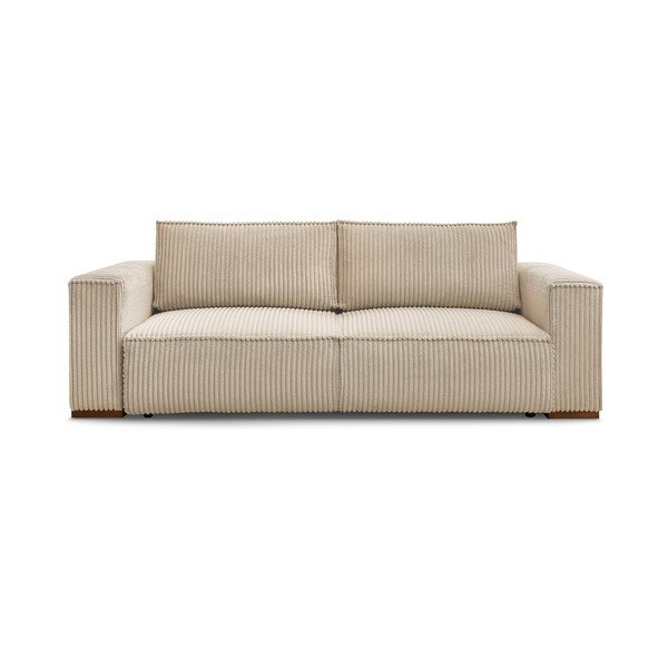 Helepruun velvetist diivanvoodi/panipaigaga 244 cm Chelsea - Bobochic Paris
