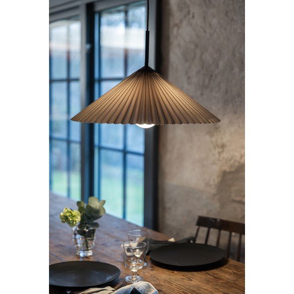 Hall rippvalgusti ø 50 cm Plisado - Markslöjd-image-1