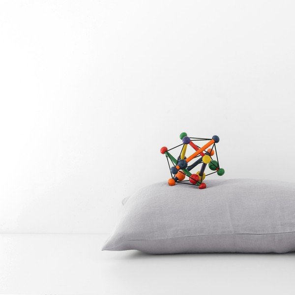 Laste hall linane padjapüür Nature, 40 x 60 cm - Linen Tales-image-2