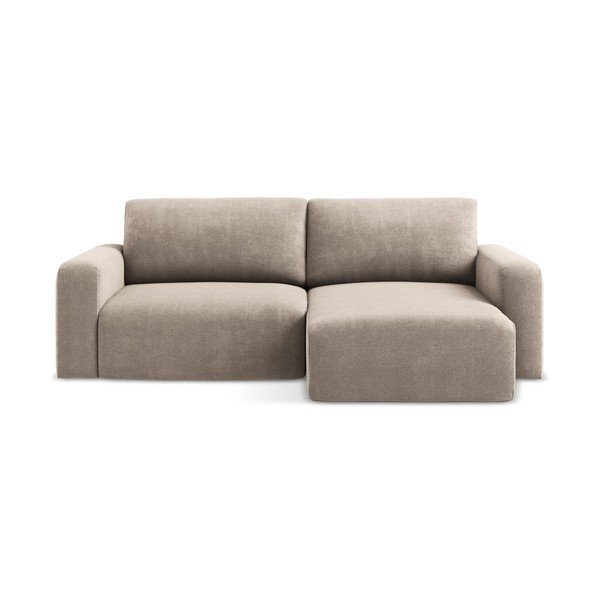 Beež šenilldiivanvoodi/panipaigaga nurgadiivan (parem nurk/diivanvoodiga) Kona - Makamii