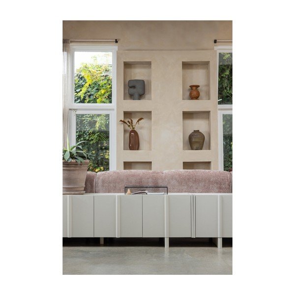 Helehall männipuidust TV-alus 152x53x46 cm Basu - WOOOD-image-1