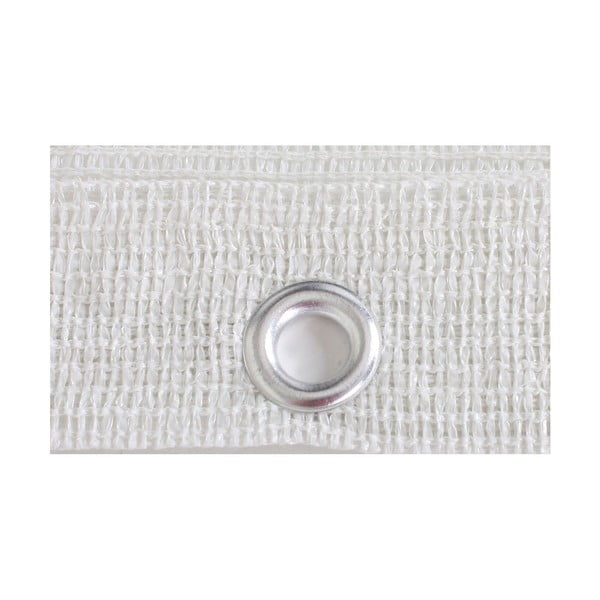 Valge plastikust rõdude ekraan 500x90 cm - Garden Pleasure-image-1