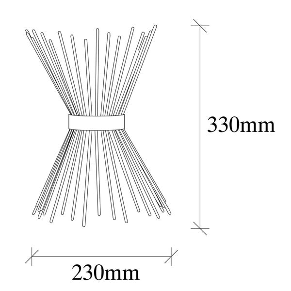 Must metallist seinalamp Opviq valgustid Glykera - Opviq lights-image-3