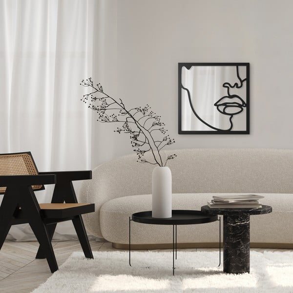 Seinapeegel 50x50 cm Rosa - Styler-image-3