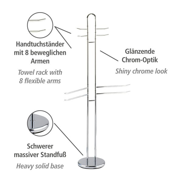 Terasest käterätikuhoidja Palermo - Wenko-image-3