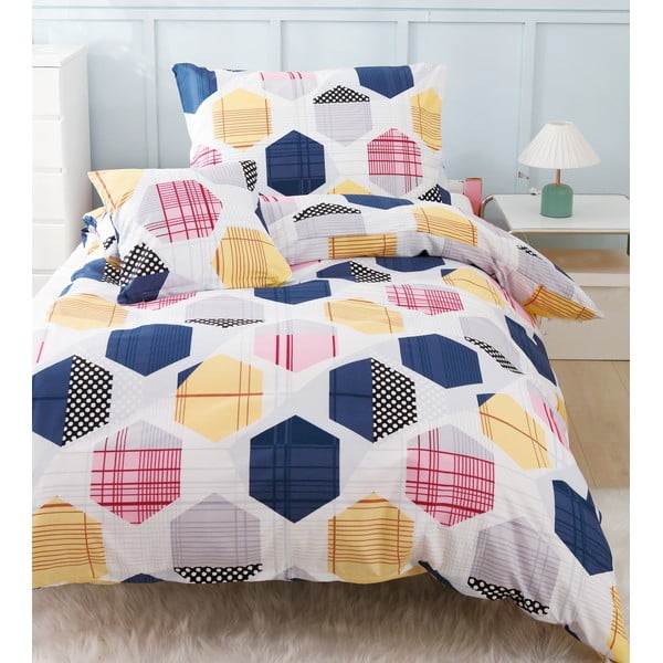 3-osaline voodipesu üheinimesevoodile mikrosatiinist 140x200 cm Amelie - My House-image-3