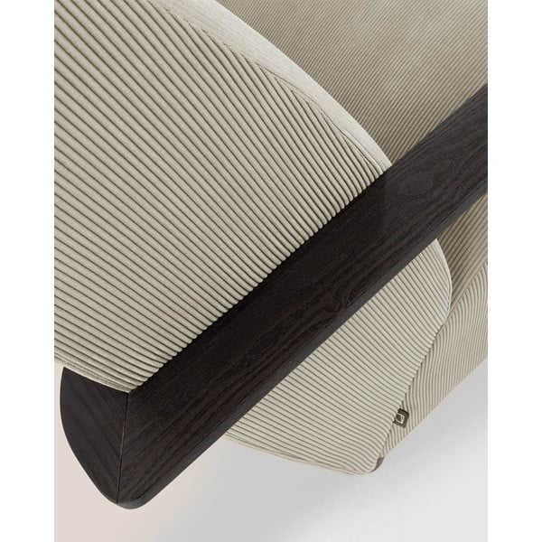 Beež tugitool Meghan - Kave Home-image-1