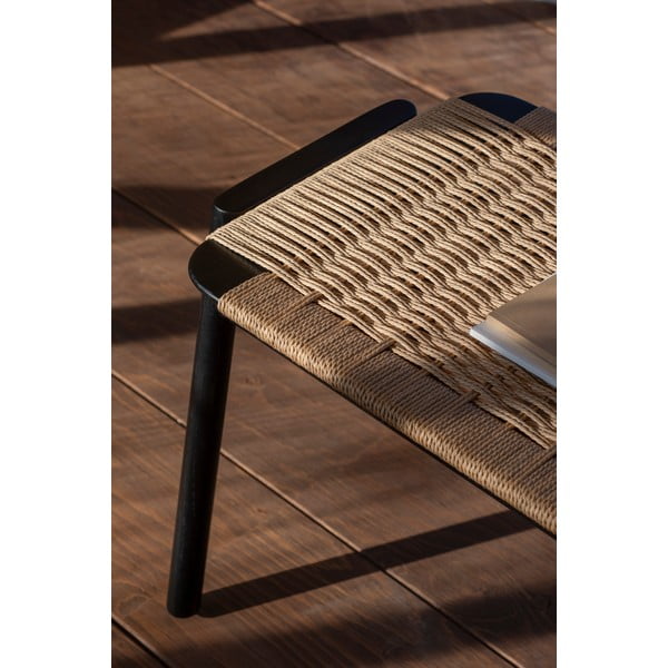 Must-puiduvärvi pink Klupa - Gazzda-image-4