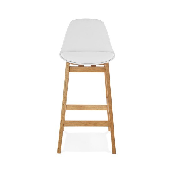 Valge baaritooli, kõrgus 86,5 cm Elody - Kokoon-image-4