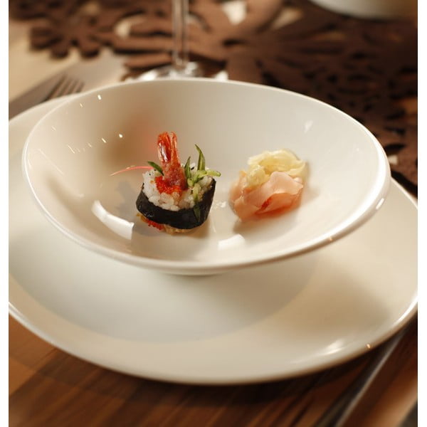 Porcelánová sada talířů a mís, 15dílná-image-3