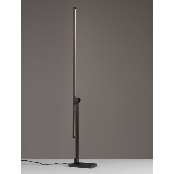 Matt must metallist LED-laualamp painduva/hämardatava konstruktsiooniga (kõrgus 47 cm) Tenso - Nova Luce-image-4