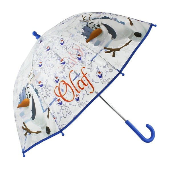 Dětský transparentní deštník Frozen Olaf