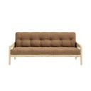 Pruun diivanvoodi 204 cm Grab - Karup Design