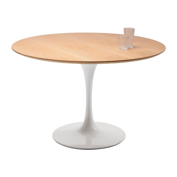 Deska jídelního stolu v dubovém dekoru Kare Design Invitation, ⌀ 120 cm