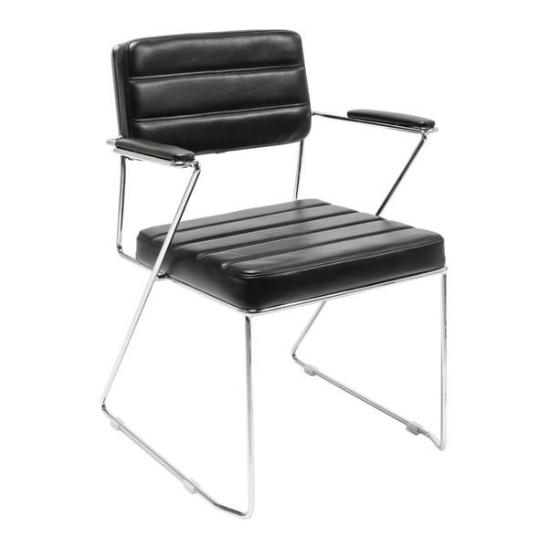 Černá židle Kare Design Dottore Black
