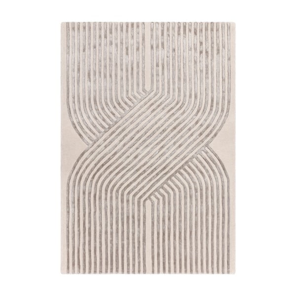 Kreem käsitsi kootud villaseguga vaip 160x230 cm Matrix - Asiatic Carpets