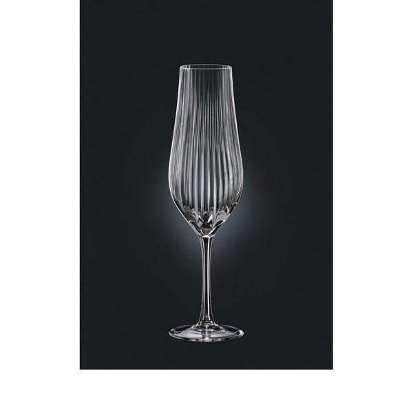 6 šampanjaklaasi komplekt, 170 ml Tulipa Optic - Crystalex-image-1
