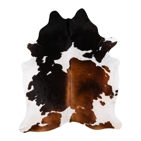 Pravá hovězí kůže Arctic Fur Tricolor, 237 x 211 cm