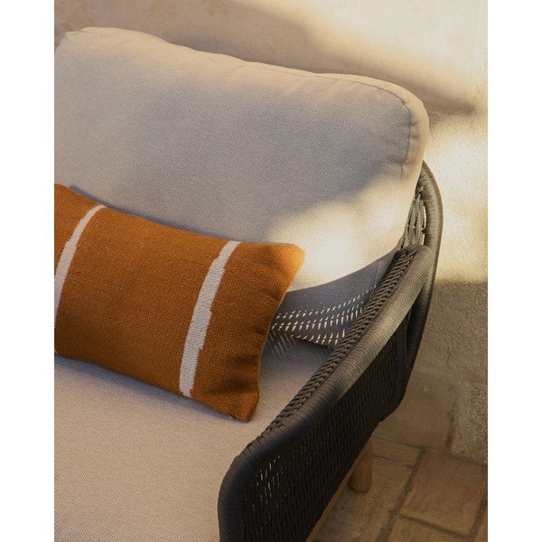 Beež polsterdatud aiatool Alipa - Kave Home-image-2