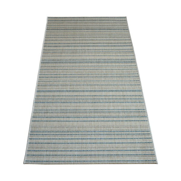 Vysoce odolný koberec Webtappeti Stripes Azur Star, 80 x 150 cm