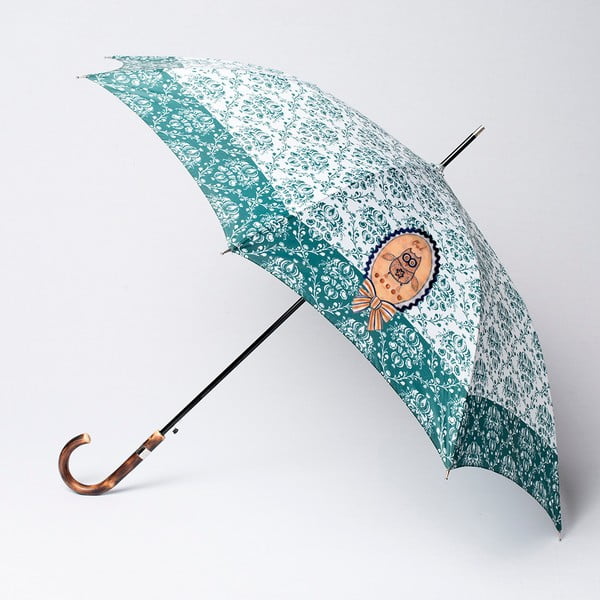 Deštník Alvarez Damask Green Illustration