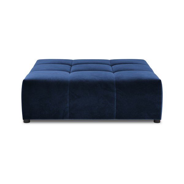 Sinine sametne diivanimoodul Rome Velvet - Cosmopolitan Design-image-2