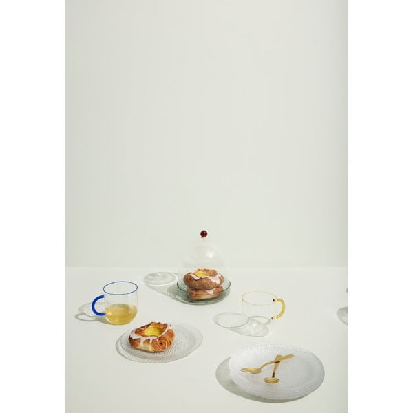 Klaasist magustoidu taldrik ø 20 cm Fuyu - Hübsch-image-3