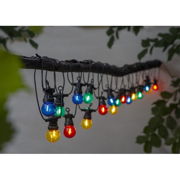 Värviline LED-pidulik valguskett , pikkus 8,55 m Small Circus Filament - Star Trading-image-3