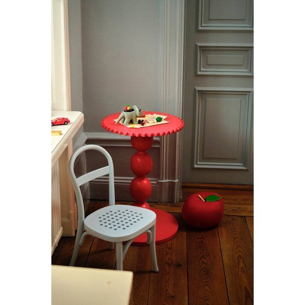 Ümmargune mangopuidust abilaud ø 44 cm Ives - Jotex-image-1