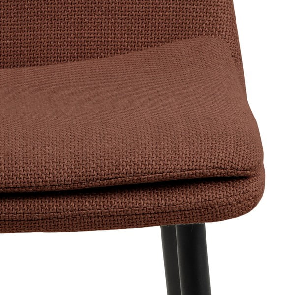 Terrakottapunane söögitool Becca - Actona-image-3