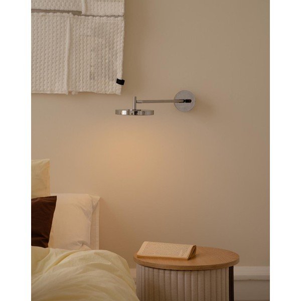 Hõbedane hämardatav LED-seinavalgusti ø 15 cm Asteria Wall Long - UMAGE-image-3