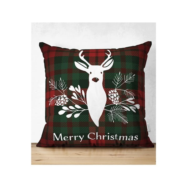 Komplekt 4 jõulupadjakatet ja lauajooksikut Tartan Christmas - Minimalist Cushion Covers-image-4