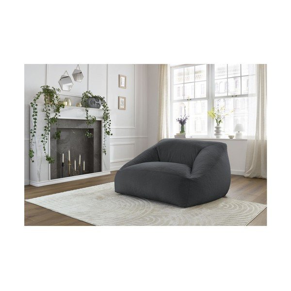 Tumehall kunstkarusnahast kott-tool Lilibet - Bobochic Paris-image-1