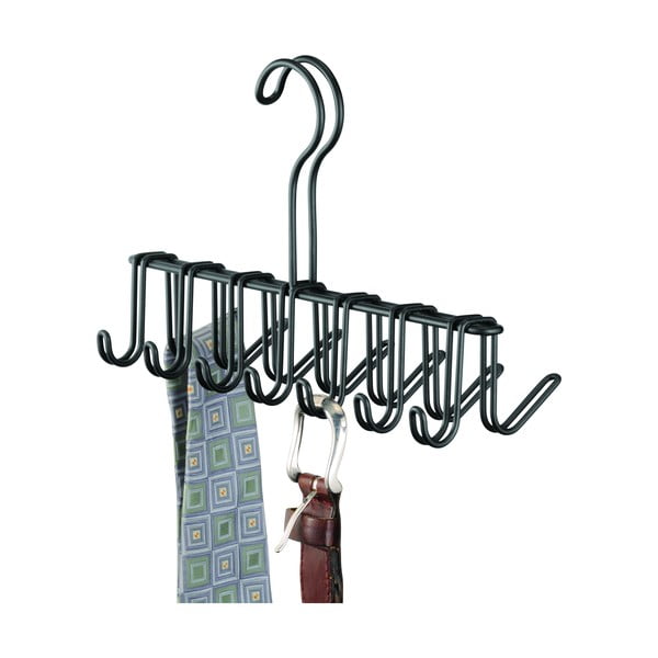 Must metallist lipsu- ja vööhoidja , 17 x 25 cm Classico - iDesign-image-2